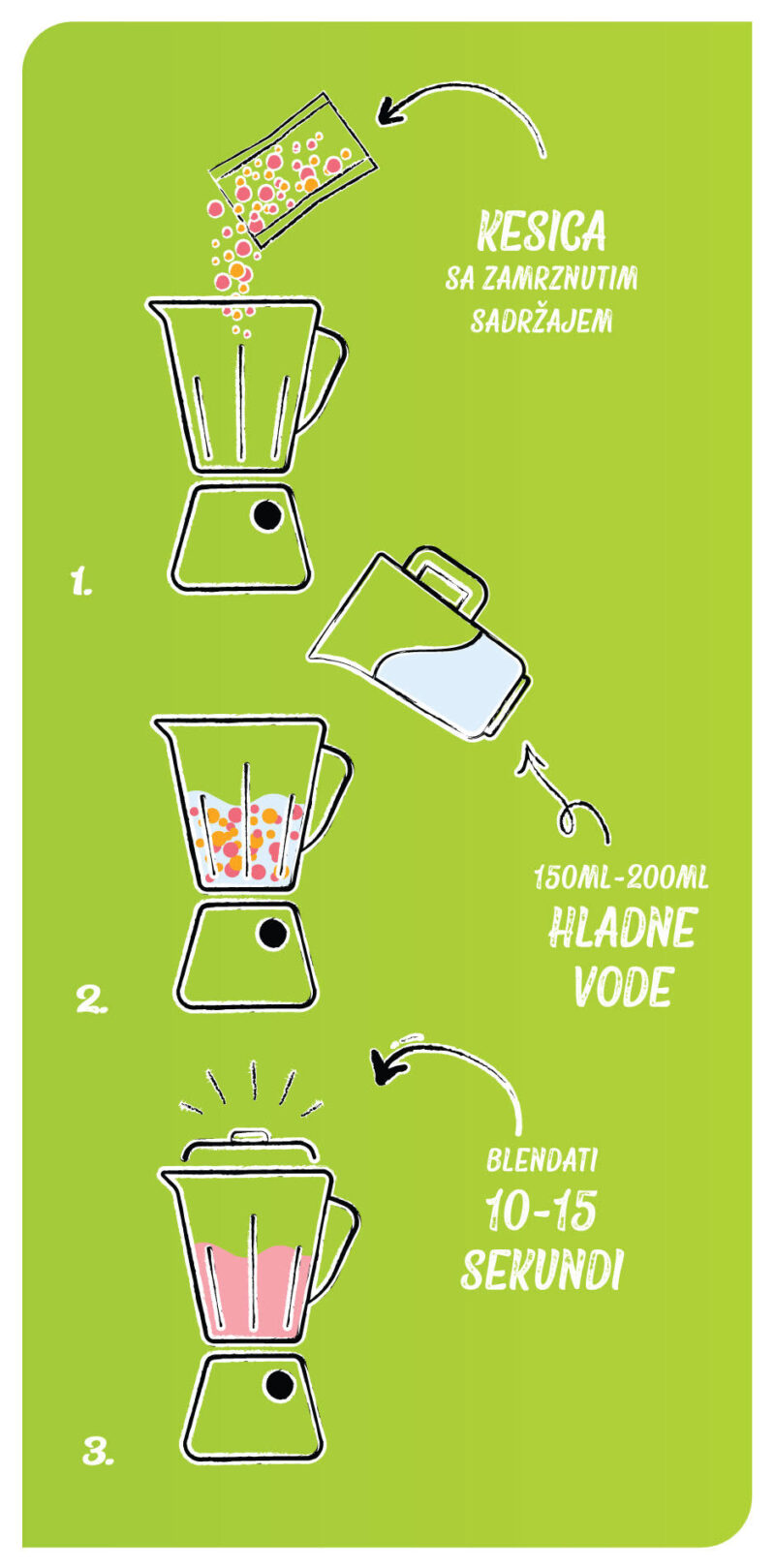 Smoothie Triple Berry Mix ( 10kom ) - Image 4